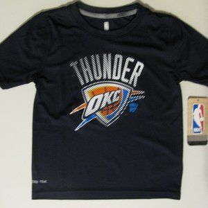 2/$15 Prime Sports Oklahoma City Thunder NBA Boys Small 4 NWT Dri Tek